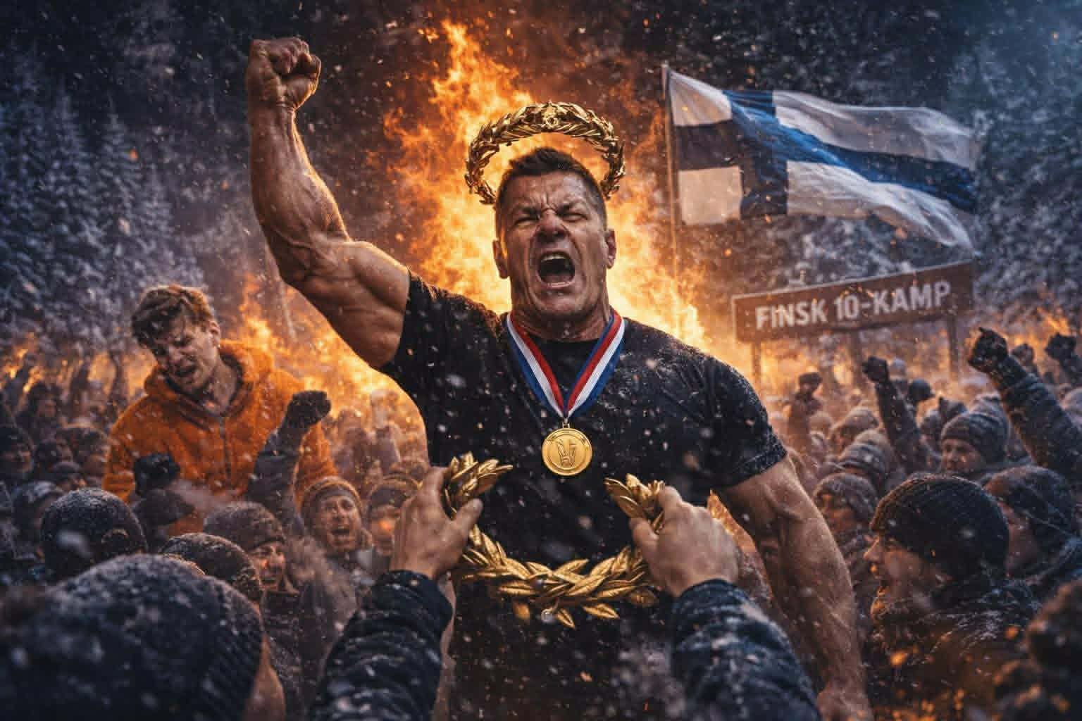 Jarmo kröns till mästare – Finsk 10-Kamp